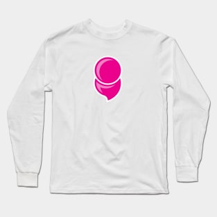 Mental Illness Semicolon PINK Long Sleeve T-Shirt